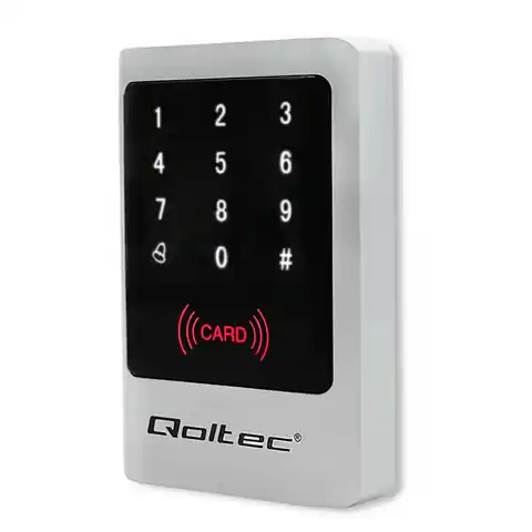 ⁨Qoltec 52444 Codeschloss MIMAS mit RFID-Leser Code | Karte | Schlüsselanhänger | Klingelknopf | IP68 | EM⁩ im Wasserman.eu