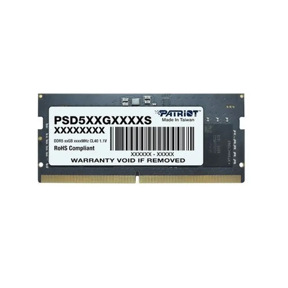 ⁨Patriot Memory Signature PSD516G560081S memory module 16 GB 1 x 16 GB DDR5 5600 MHz⁩ at Wasserman.eu