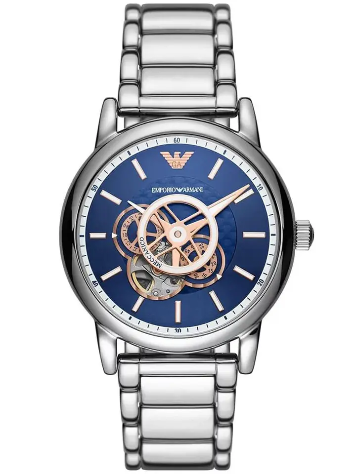 ⁨Zegarek męski EMPORIO ARMANI LUIGI Open Heart AUTOMATIC AR60036⁩ w sklepie Wasserman.eu