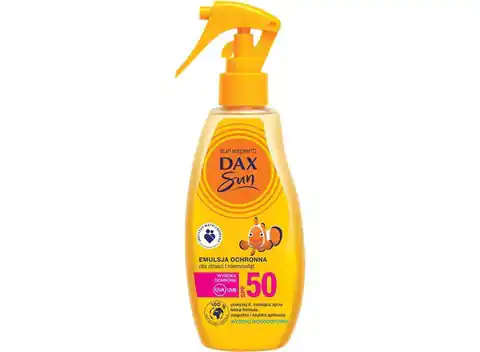 ⁨Dax Sun Emulsja ochronna dla dzieci i niemowląt SPF50 - spray 200ml⁩ w sklepie Wasserman.eu