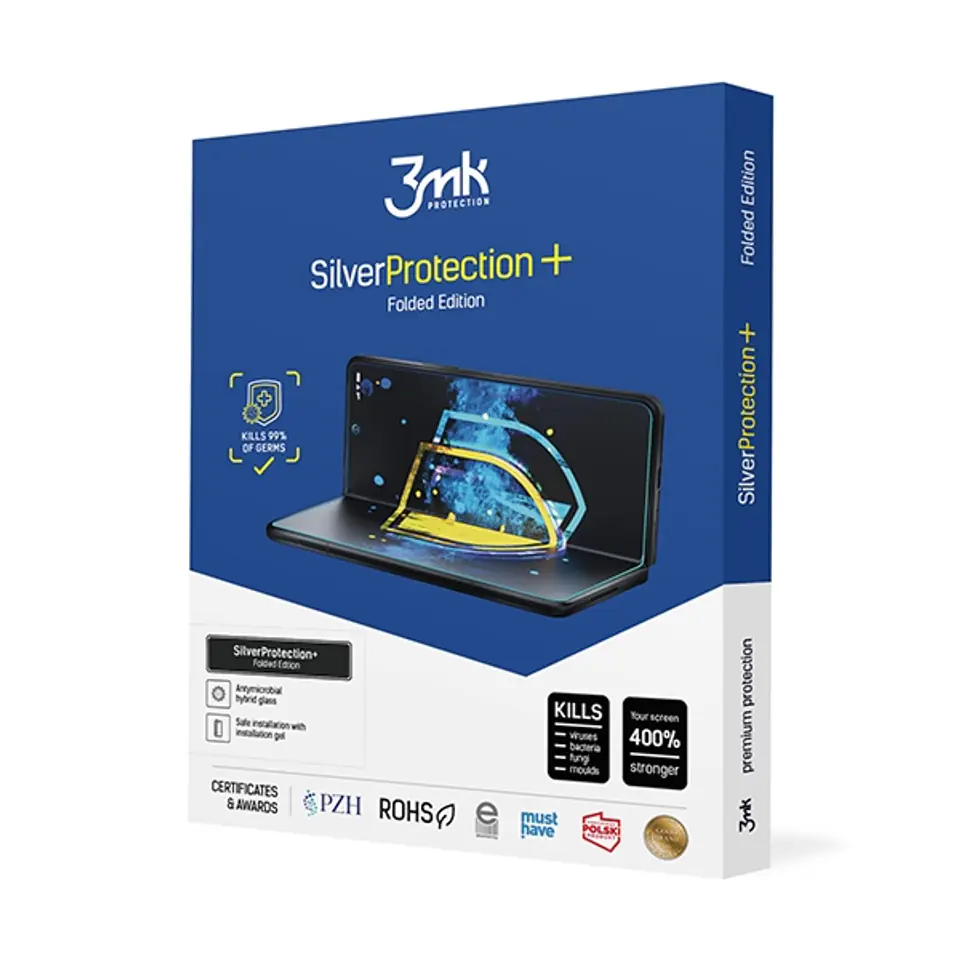 ⁨Folia antymikrobowa 3MK                  SilverProtection+ do Oppo Find N2 Flip⁩ w sklepie Wasserman.eu