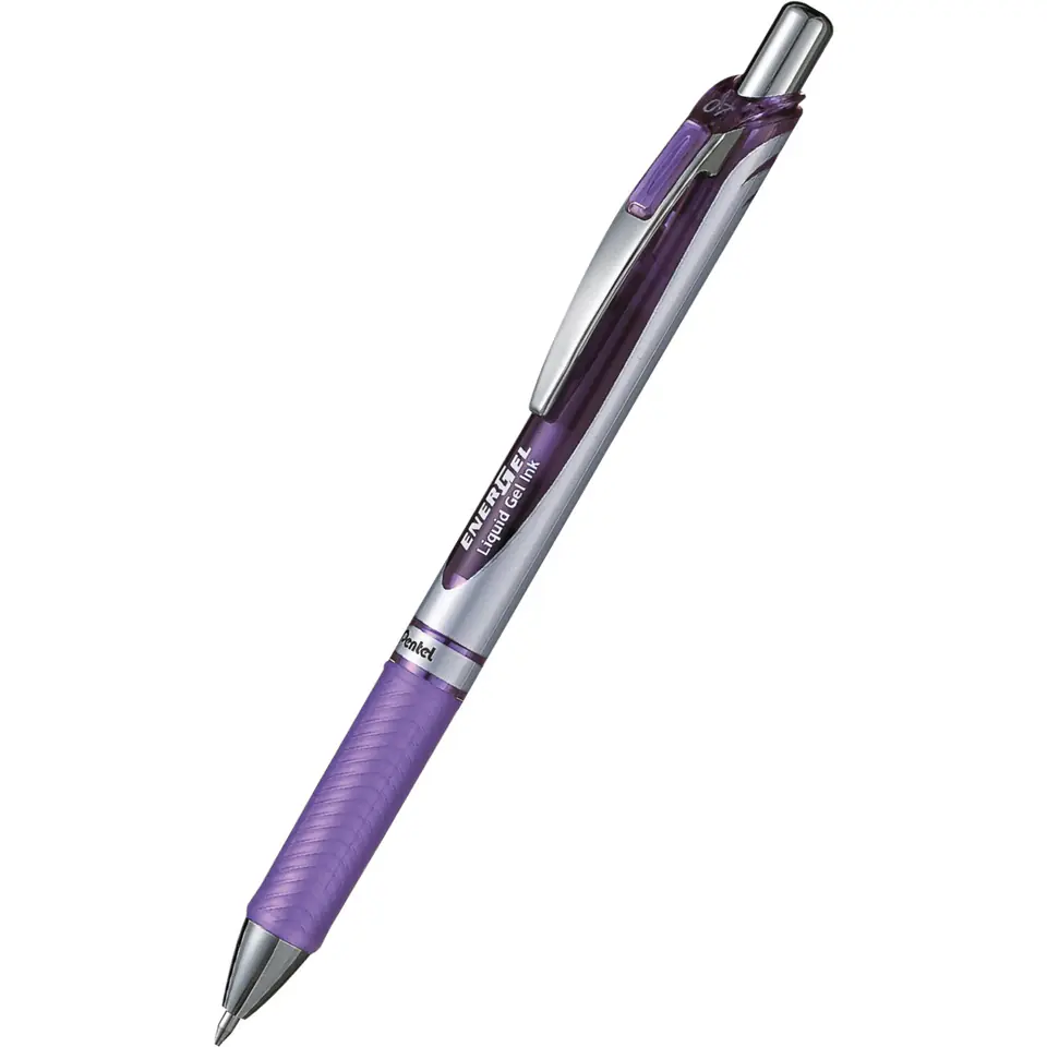 ⁨Pióro kulkowe ENERGEL BL77 liliowe 0,7mm PENTEL⁩ w sklepie Wasserman.eu