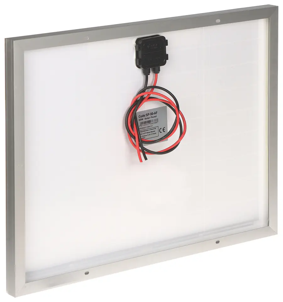 PANEL FOTOWOLTAICZNY SP-50-AF SZTYWNY W ALUMINIOWEJ RAMIE w sklepie Wasserman.eu