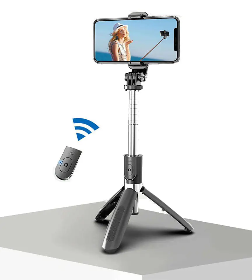 ⁨Selfie stick Alogy Tripod Phone Holder GoPro Bluetooth Camera⁩ at Wasserman.eu