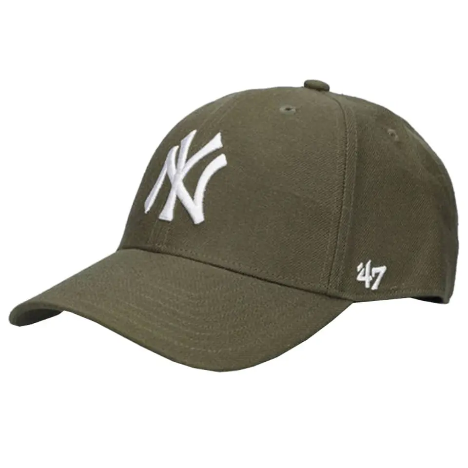 ⁨Czapka z daszkiem 47 Brand New York Yankees MVP Cap (kolor Zielony, rozmiar One size)⁩ w sklepie Wasserman.eu