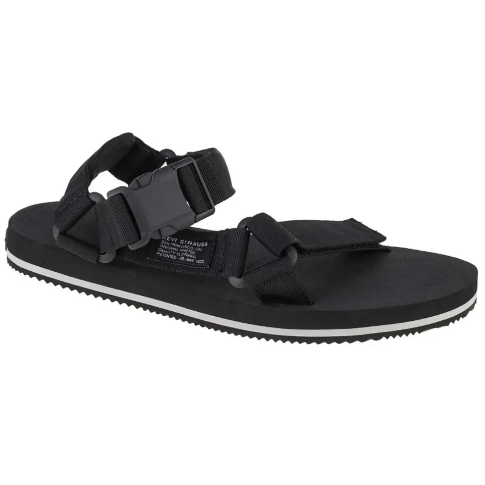 ⁨Sandały Levi's Tahoe Refresh Sandals M (kolor Czarny, rozmiar 42)⁩ w sklepie Wasserman.eu