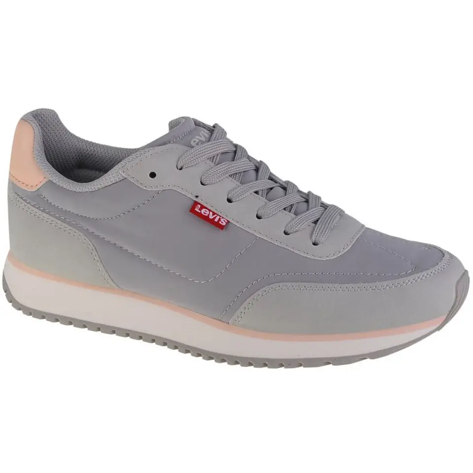 ⁨Buty Levi's Stag Runner S W (kolor Szary/Srebrny, rozmiar 36)⁩ w sklepie Wasserman.eu