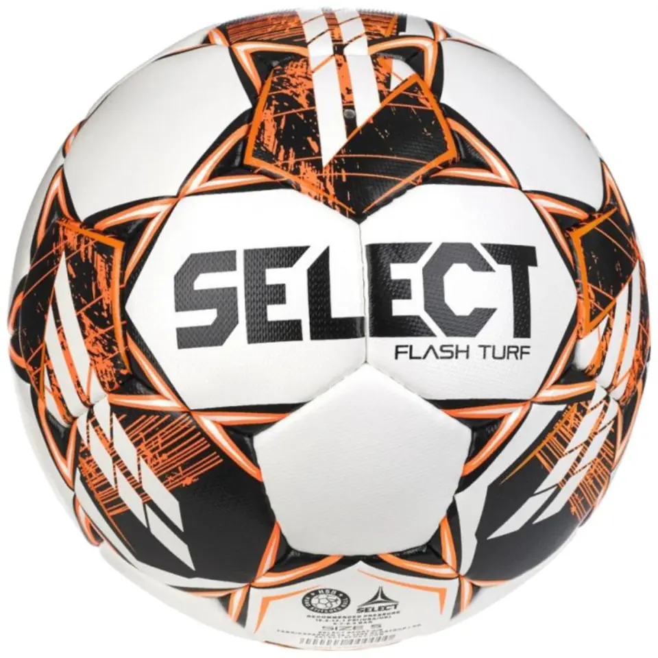 ⁨Football Select Flash Turf v23 white-orange 17894⁩ at Wasserman.eu