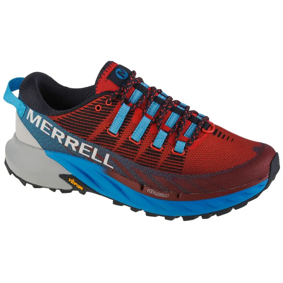 ⁨Buty do biegania Merrell Agility Peak 4 M (kolor Czerwony. Niebieski, rozmiar 45)⁩ w sklepie Wasserman.eu