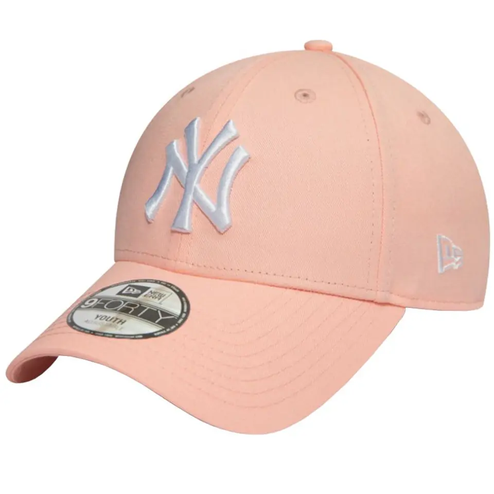 ⁨Czapka New Era 9FORTY Fashion New York Yankees MLB Cap Jr (kolor Różowy, rozmiar YOUTH)⁩ w sklepie Wasserman.eu