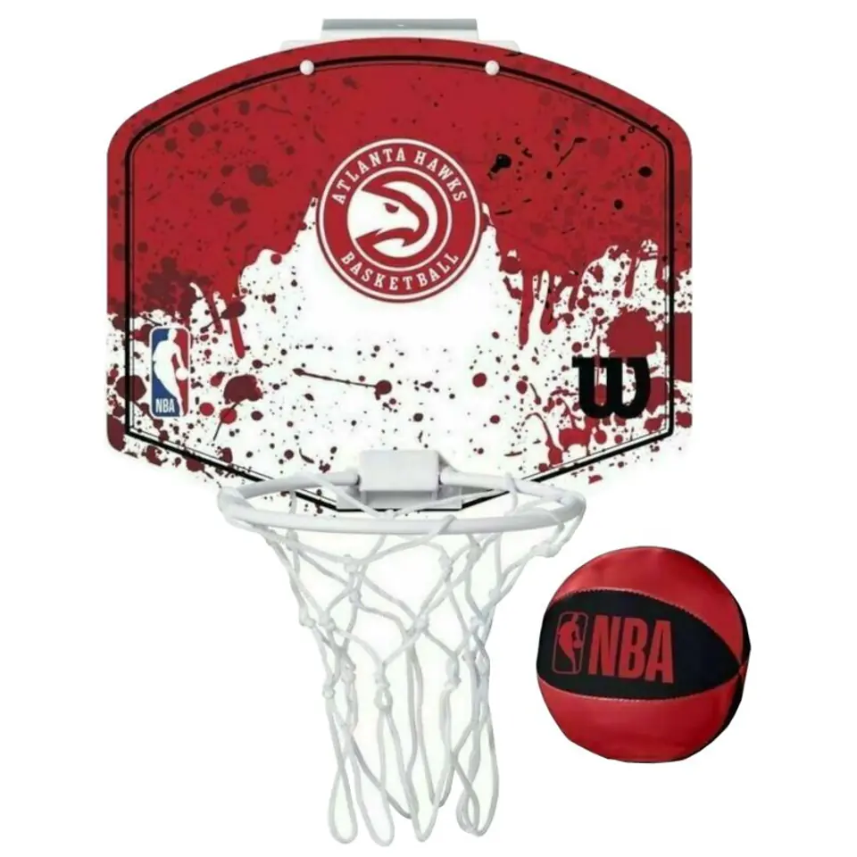 ⁨Tablica do koszykówki Mini Wilson NBA (kolor Niebieski, rozmiar One size)⁩ w sklepie Wasserman.eu