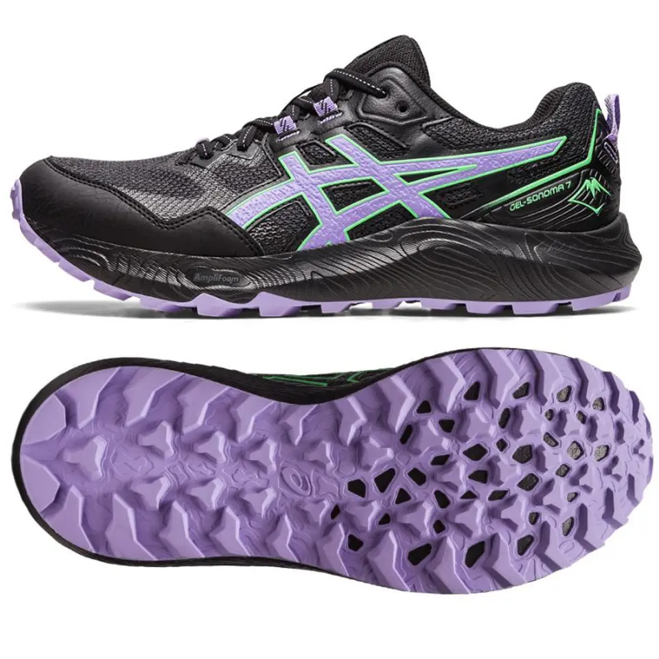 ⁨Buty do biegania Asics Gel-Sonoma 7 W 1012B413 (kolor Fioletowy. Grafitowy, rozmiar 40)⁩ w sklepie Wasserman.eu