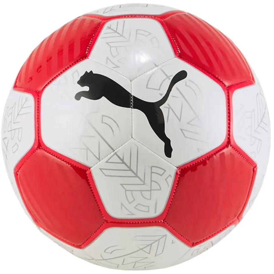 ⁨Piłka nożna Puma Prestige 83992 (kolor Biały. Czerwony, rozmiar 5)⁩ w sklepie Wasserman.eu