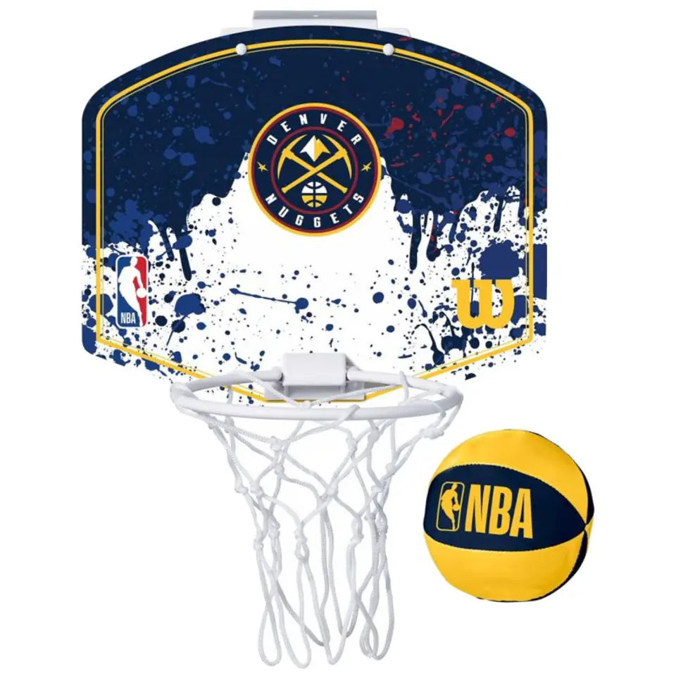 ⁨Tablica do koszykówki Wilson NBA (kolor Niebieski, rozmiar One size)⁩ w sklepie Wasserman.eu