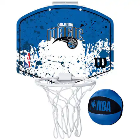 ⁨Tablica do koszykówki Wilson NBA (kolor Niebieski, rozmiar One size)⁩ w sklepie Wasserman.eu
