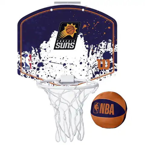 ⁨Tablica do koszykówki Wilson NBA (kolor Granatowy, rozmiar One size)⁩ w sklepie Wasserman.eu