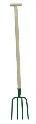 ⁨12281 Gardening forks for digging 125 cm, wooden shaft T100⁩ at Wasserman.eu