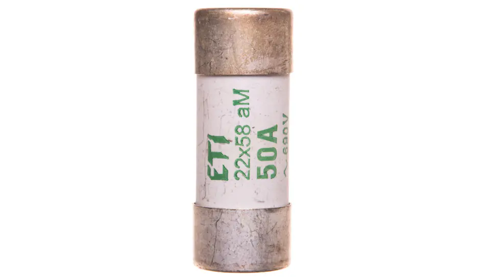⁨Fuse insert cylindrical 22x58mm 50A aM 690V CH22 002641019⁩ at Wasserman.eu