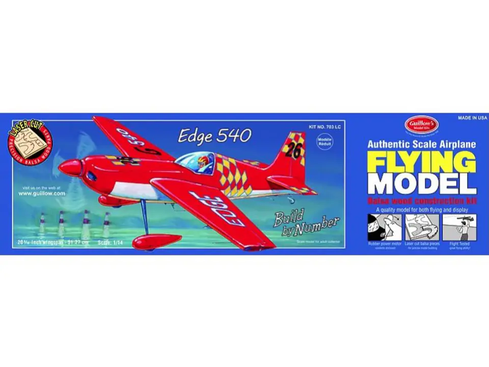 Samolot - Edge Model KIT 1:14 - GUILLOWS w sklepie Wasserman.eu
