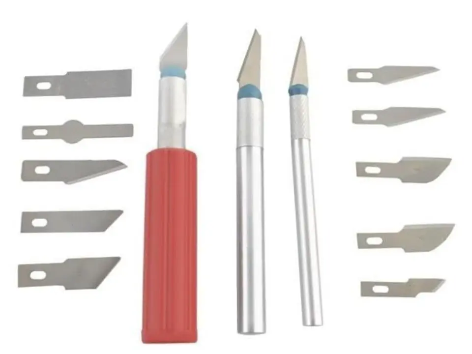 ⁨Scalpels, modeling knives - set⁩ at Wasserman.eu