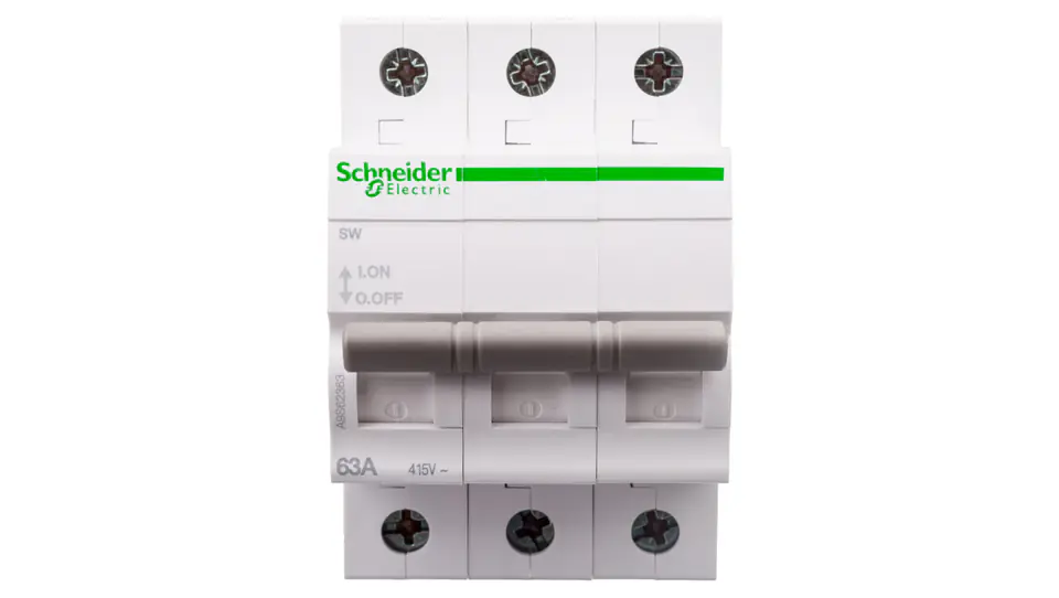 ⁨Modular disconnector 63A 3P SW-63-3 A9S62363⁩ at Wasserman.eu