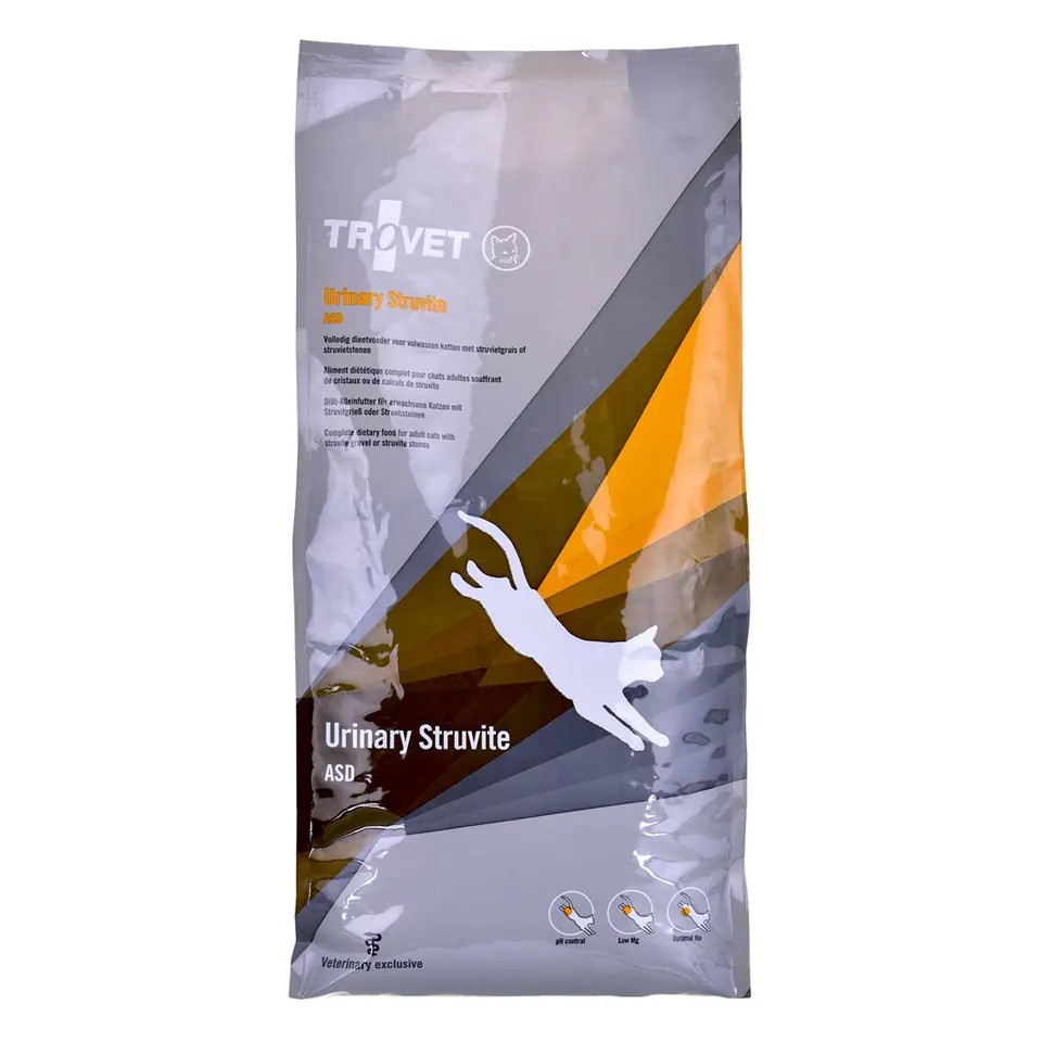 ⁨TROVET Urinary Struvite ASD with chicken - dry cat food - 3 kg⁩ at Wasserman.eu