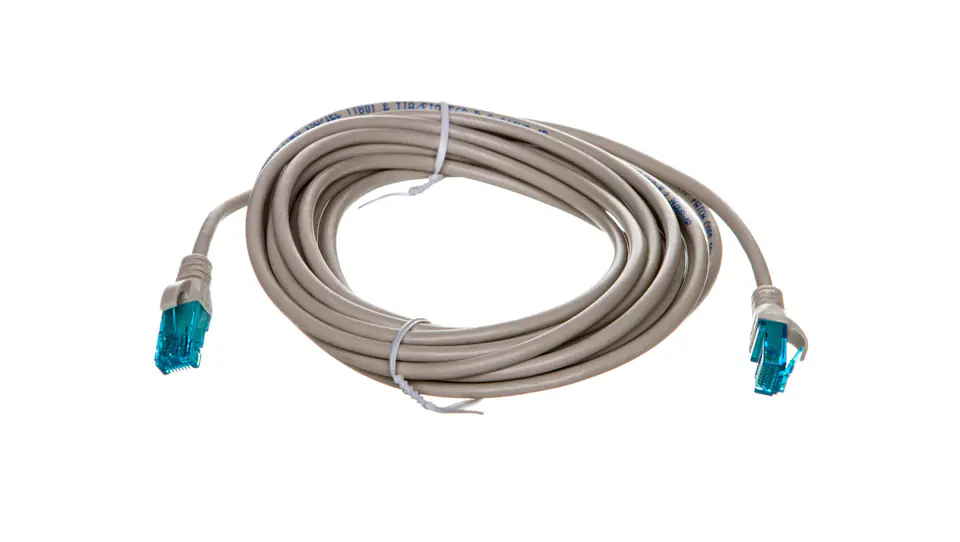 ⁨Patch cord U/UTP kat.5ePVC 5,0m grey⁩ at Wasserman.eu