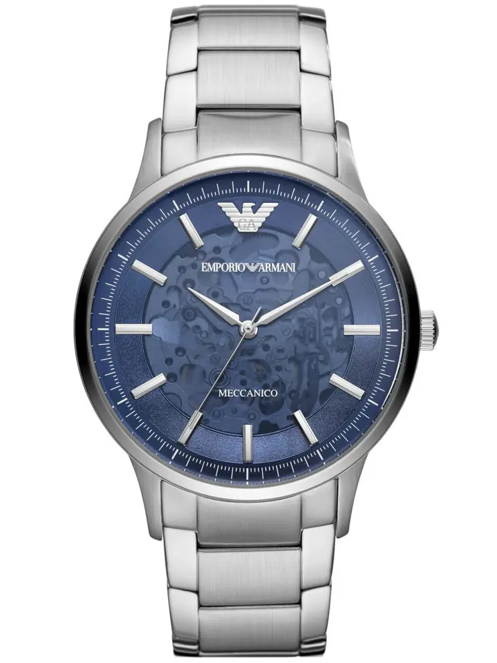 ⁨Zegarek męski EMPORIO ARMANI SKELETON AUTOMATIC AR60037 (zi054a)⁩ w sklepie Wasserman.eu