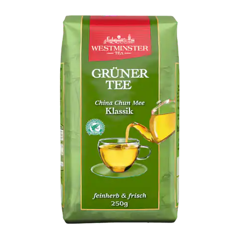 ⁨Westminster Herbata Zielona Liściasta 250 g⁩ w sklepie Wasserman.eu