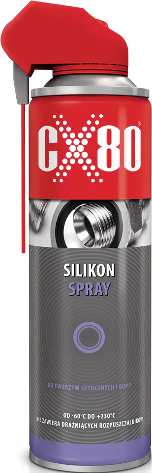 ⁨SILKON DO TWORZYW SZTUCZNYCH I GUMY DUO SPRAY NSF H1 500ML⁩ w sklepie Wasserman.eu