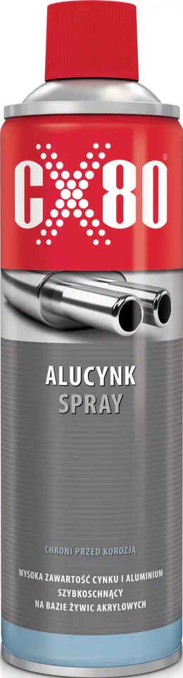 SPRAY OCHRONA PRZED RDZĄ ALU CYNK 500ML w sklepie Wasserman.eu