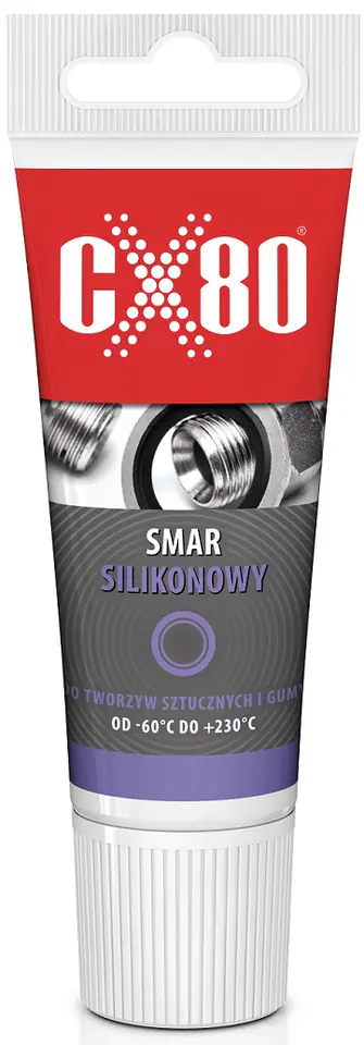 ⁨SMAR SILIKONOWY DO TWORZYW SZTUCZNYCH I GUM 40G NSFHI⁩ w sklepie Wasserman.eu