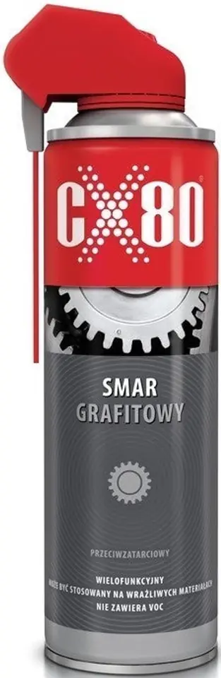 ⁨SMAR GRAFITOWY PRZECIWZATARCIOWY DUO SPRAY  500G⁩ w sklepie Wasserman.eu