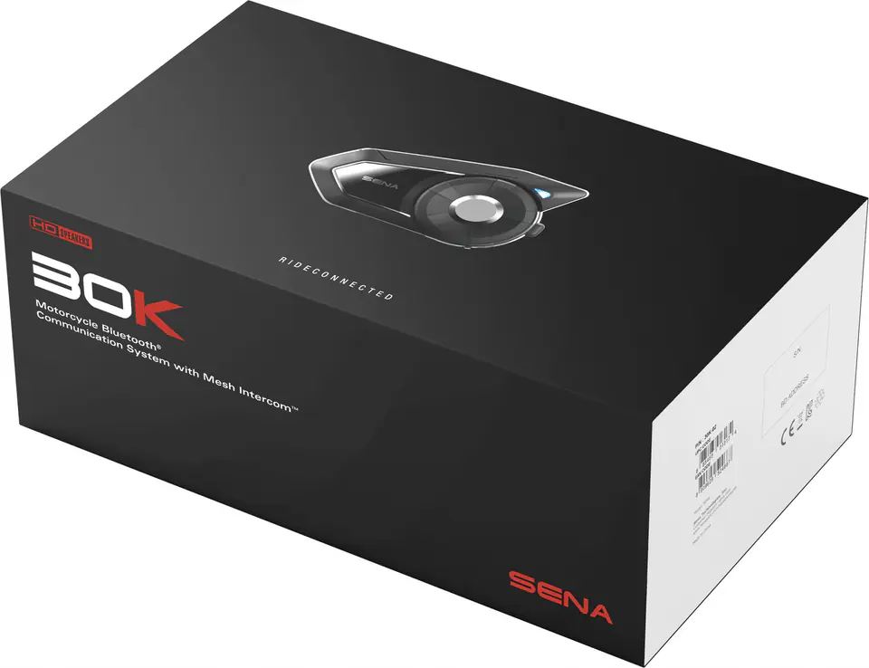 ⁨Sena 30K motorcycle intercom 2000 m Black⁩ at Wasserman.eu