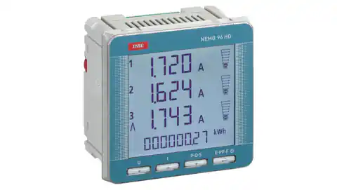 ⁨Miernik parametrów sieci NEMO 96 HD+ tablicowy 1-5A 690V A11-60V DC MF96022A⁩ w sklepie Wasserman.eu