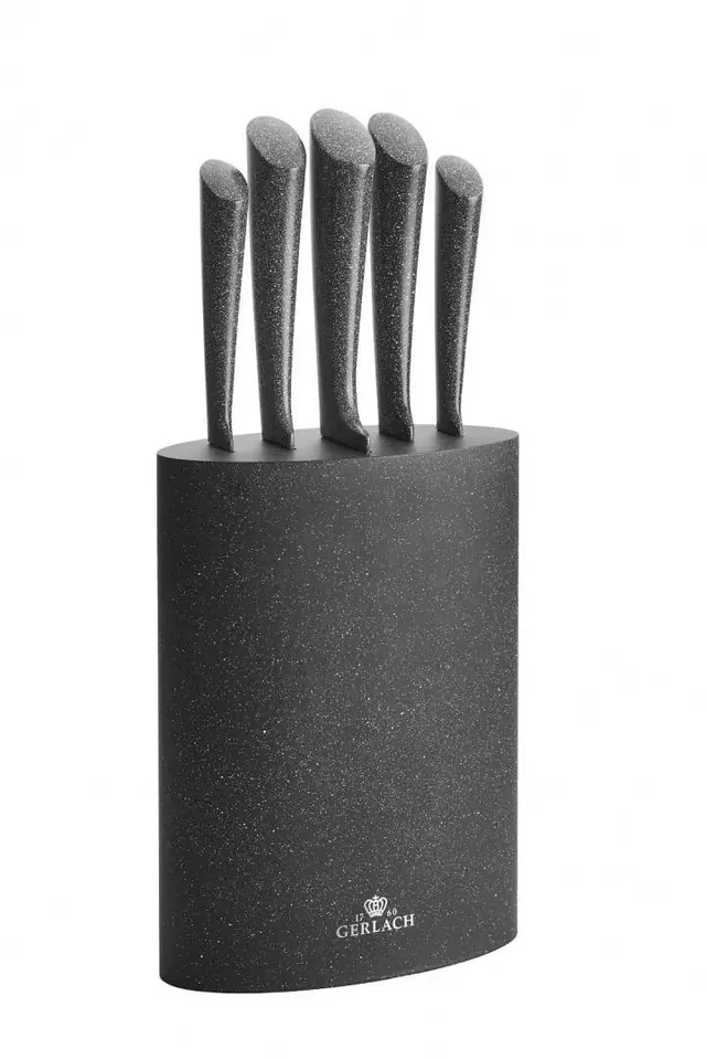 ⁨GRANITEC Komplet 5szt noży kuchennych w bloku 340M⁩ w sklepie Wasserman.eu