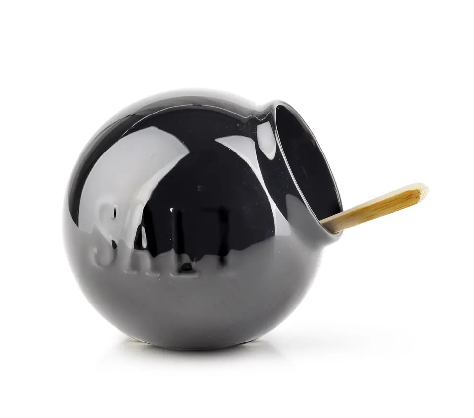 MODERN LIFE Solnica czarna 10,3xh9,3cm w sklepie Wasserman.eu