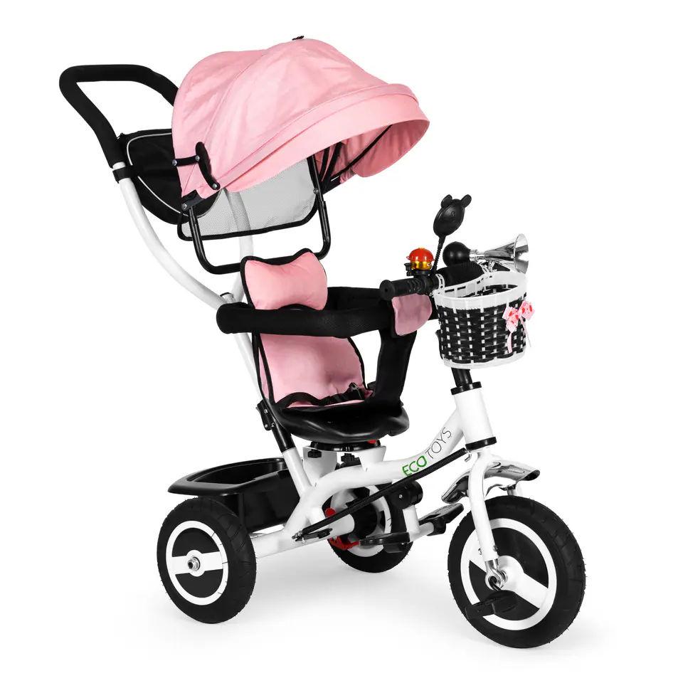 ⁨Tricycle rotated canopy inflatable wheels⁩ at Wasserman.eu
