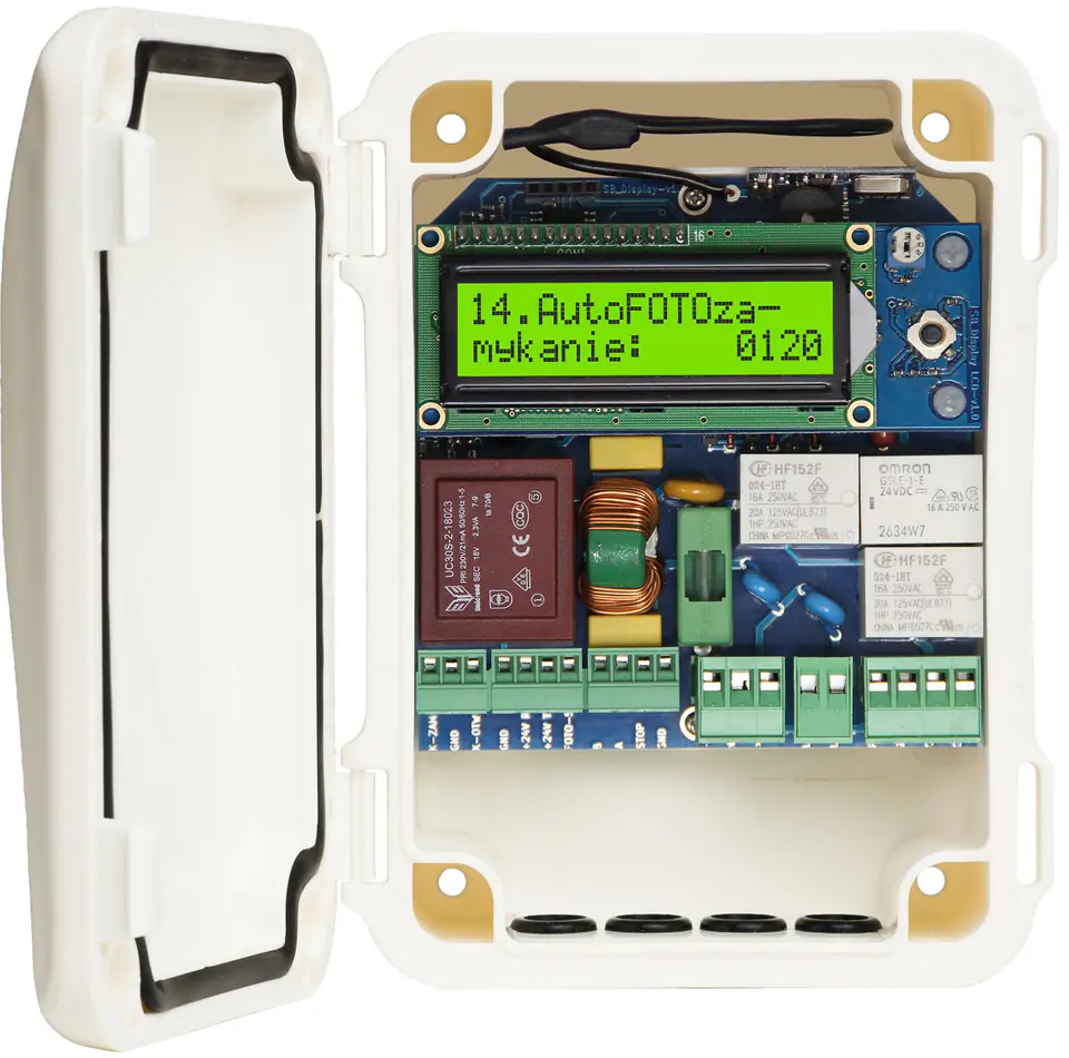 ⁨PROXIMA SB DISPLAY_P HCS control panel (for sliding gate) - Proxima 433.92MHz radio path⁩ at Wasserman.eu