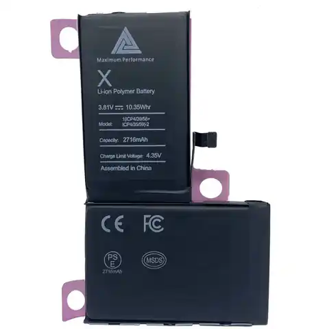 ⁨Bateria do APPLE IPHONE X 2716mAh Maximum Performance⁩ w sklepie Wasserman.eu