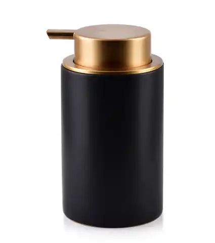 ⁨Dispenser Damien Gold Black 320 ml⁩ at Wasserman.eu
