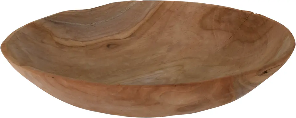 ⁨MISKA OKRĄGŁA ŚREDNICA 40 CM DREWNO TEAKBOHO⁩ w sklepie Wasserman.eu
