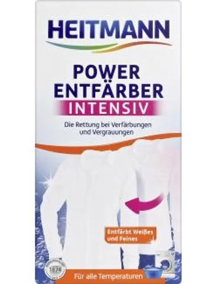 ⁨HEITMANN Odbarwiacz POWER 250g⁩ w sklepie Wasserman.eu