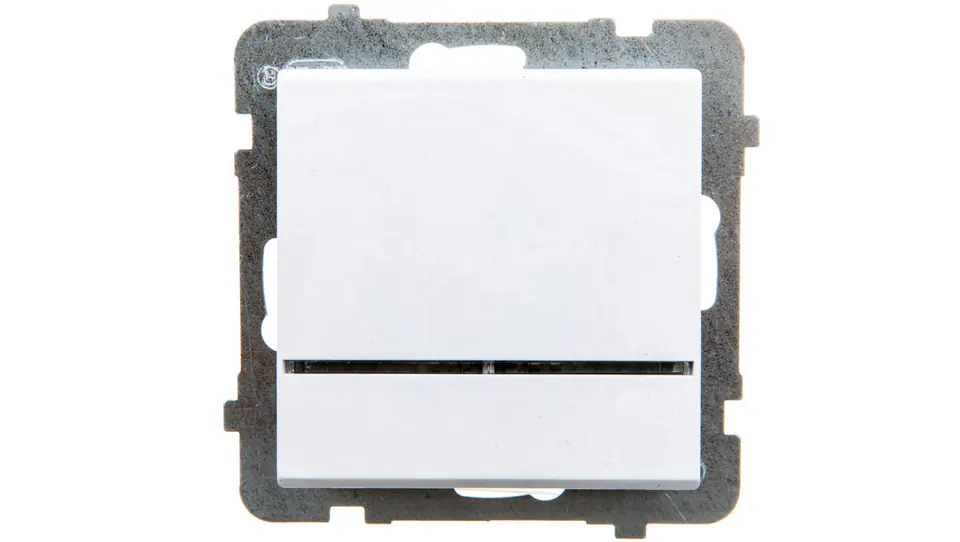 ⁨SONATA Single switch with backlight white ŁP-1RS/m/00⁩ at Wasserman.eu