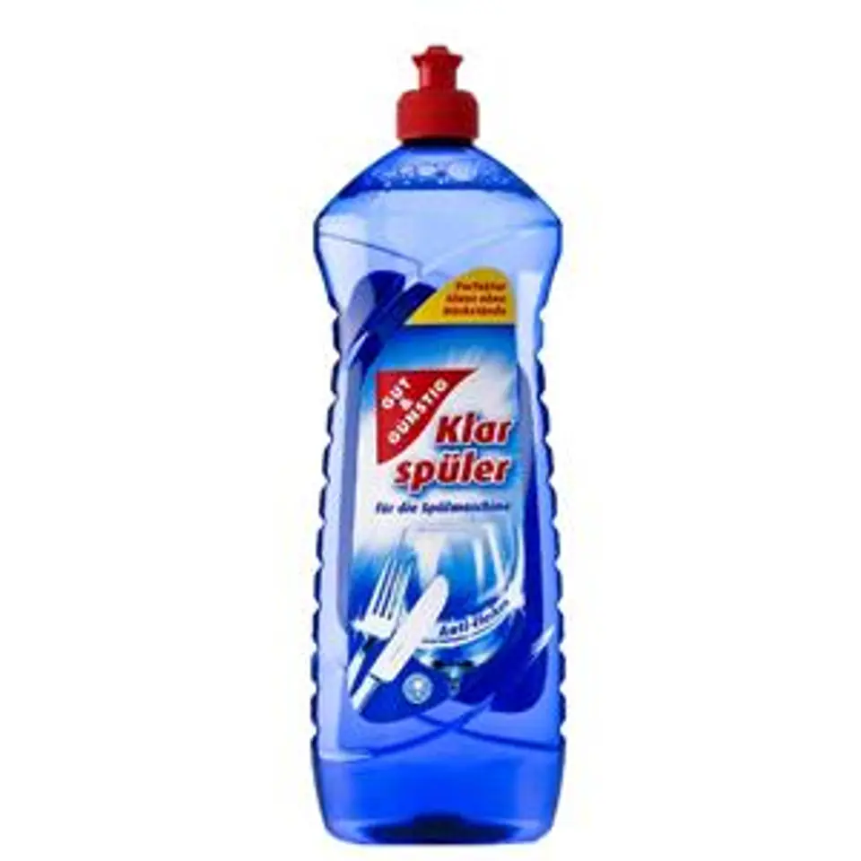 ⁨GG Nabłyszczacz 1L do naczyń Klar Spuler GUT&GUNSTIG⁩ w sklepie Wasserman.eu