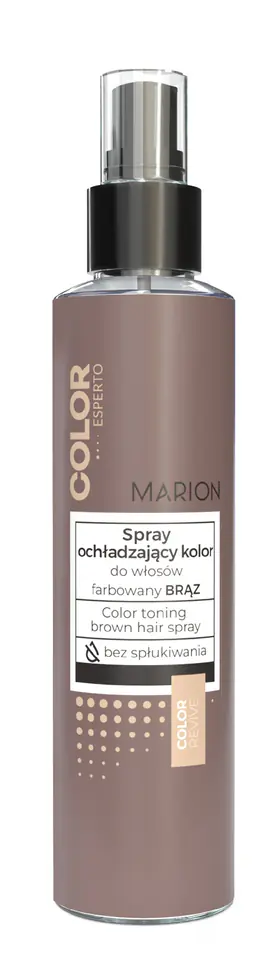 ⁨Marion Color Esperto Spray do włosów ochładzający kolor - farbowany brąz 150ml⁩ w sklepie Wasserman.eu