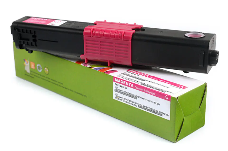 ⁨Toner Cartridge Web Magenta  OKI C310 zamiennik 44469705⁩ w sklepie Wasserman.eu