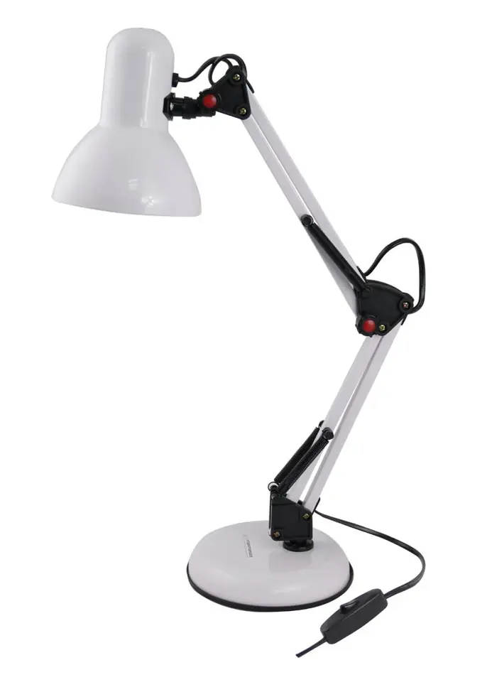 ⁨ESPERANZA LAMPKA BIURKOWA E27 AVIOR BIAŁA ELD112W⁩ w sklepie Wasserman.eu