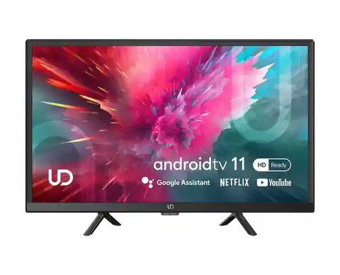 ⁨Telewizor 24" UD 24W5210 HD, D-LED, Android 11, DVB-T2 HEVC⁩ w sklepie Wasserman.eu
