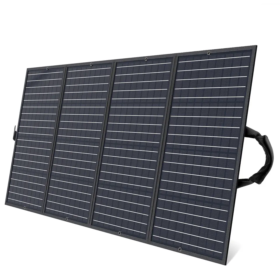 ⁨Choetech ładowarka solarna składana 160W czarna (SC010)⁩ w sklepie Wasserman.eu